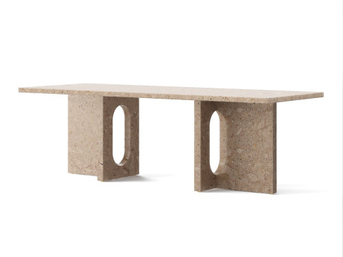 Menu Androgyne Stone Lounge Table by Danielle Siggerud Architects