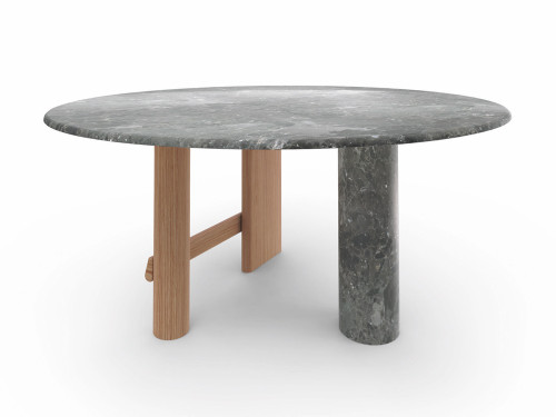 Cassina 559 Sengu Round Dining Table (Marble Top) by Patricia Urquiola